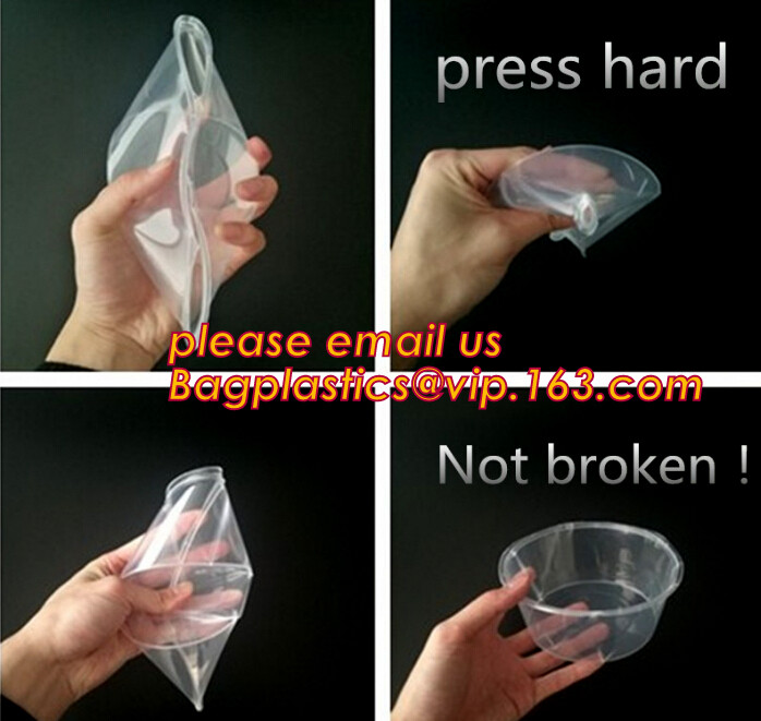 500ml BPA Free TPU Plastic Collapsible Foldable Soft Flask Sports Running Bicycle Water Bottle with Straw