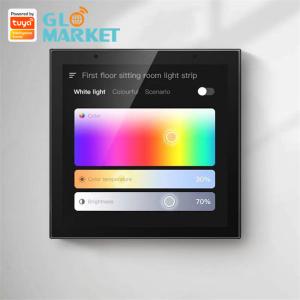 Buy cheap Wifi Smart Control Panel IR Remote Control Tuya Zigbee Gateway 4 Inches product