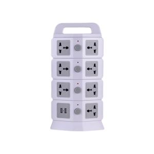 Buy cheap Multi Hole Terminal Board Extension Cord Socket With Usb Plug product