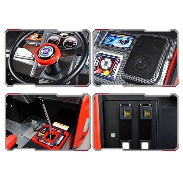 Hotel Video Arcade Game Car Driving Virtual Racing Simulator