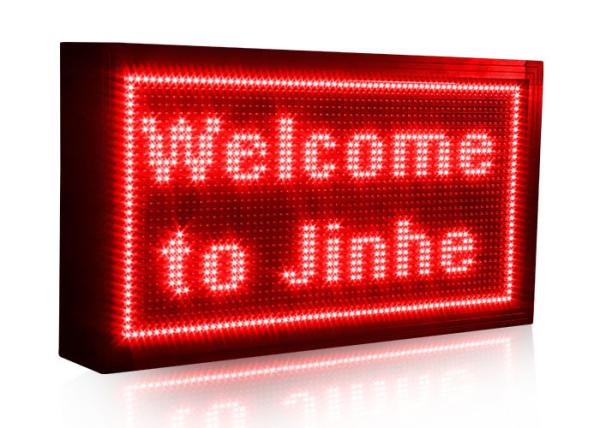 Quality Single Red Bi Color LED Display Scrolling Moving / led message display Screen for sale