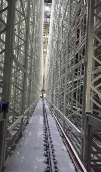 Quality Height 18m Automated Material Handling System Turnout Project Case for sale