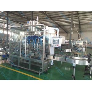 Mayonnaise Automatic Sauce Filling Machine 200ml 100ml 8 Head
