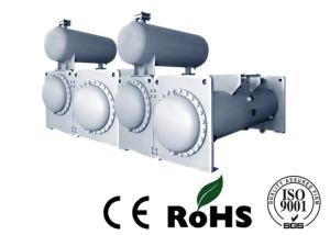 Condensing Unit Flooded Heat Exchanger , Shell And Tube Evaporator R410A Refrigerant