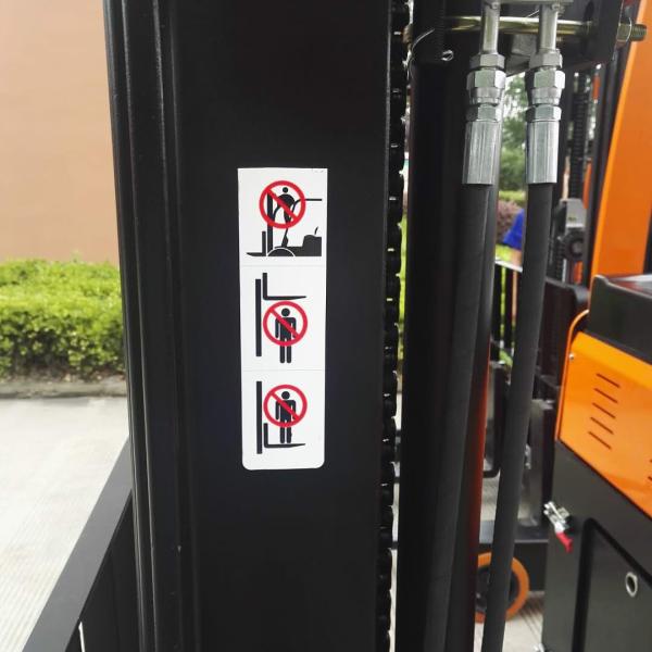 AC Power Electric Reach Stacker 1.5 Ton 2 Ton 2.5 Ton Electric Reach Forklift Truck