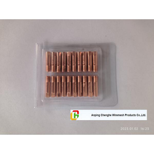 CO2 welding Contact Tip M6 X 25mm 0.8mm/1.0mm/1.2mm