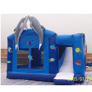 Buy cheap Inflatable Bouncer / INFLATABLE jump / inflatable dolphin bouncer product