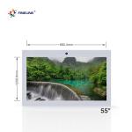 Custom 32 Inch Touch Screen Monitor USB RS232 Capacitive Touch Panel