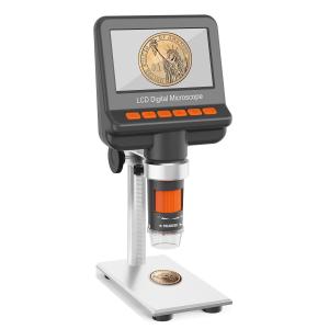 Buy cheap LCD 12MP High Resolution Digital Microscope Screen 1200x Magnification product