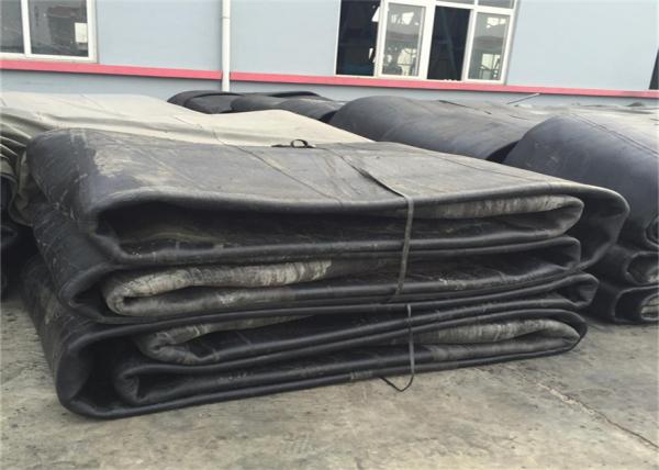 Quality ISO 14409 Marine Inflatable Natural Rubber Airbags Black for Ship Launching Lifting for sale