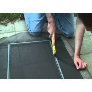 Extruded Ventilate Fibreglass Fly Screen Mesh Fireproof Customized Design