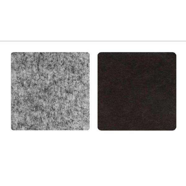 Tech Oak Walnut Wooden Veneer Wood PET Noise Absorbing Wall Panels Wood Slat Acoustic Panel