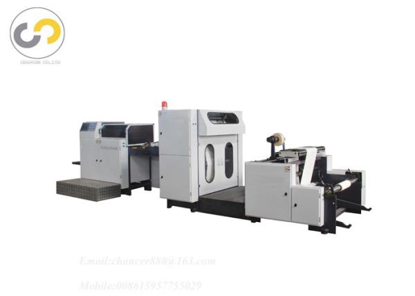 Quality Brown Paper Bag Making Machine, Bread Paper Bag Making Machine With PP Window for sale