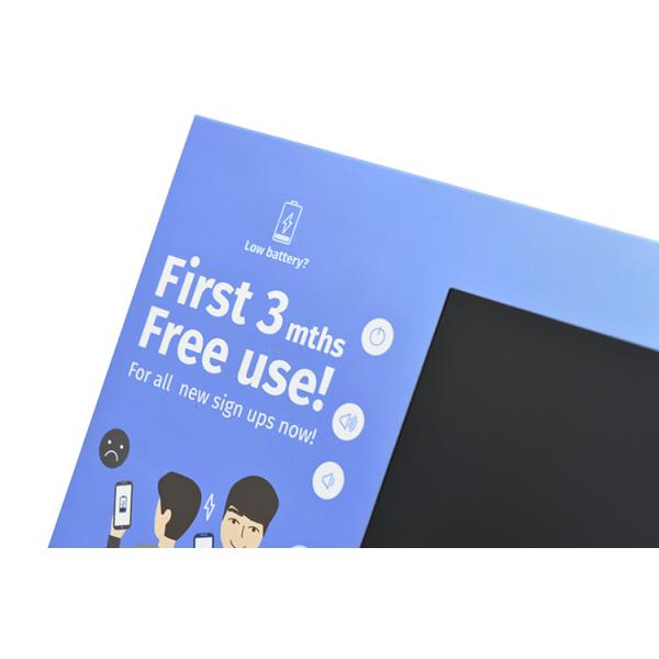 Custom design video point of purchase display, retail LCD video pop display video shelf talker