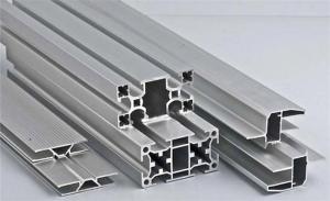 Buy cheap Non - Magnetic Aluminum Alloy Extrusion Profiles Silver Color With OEM Services product