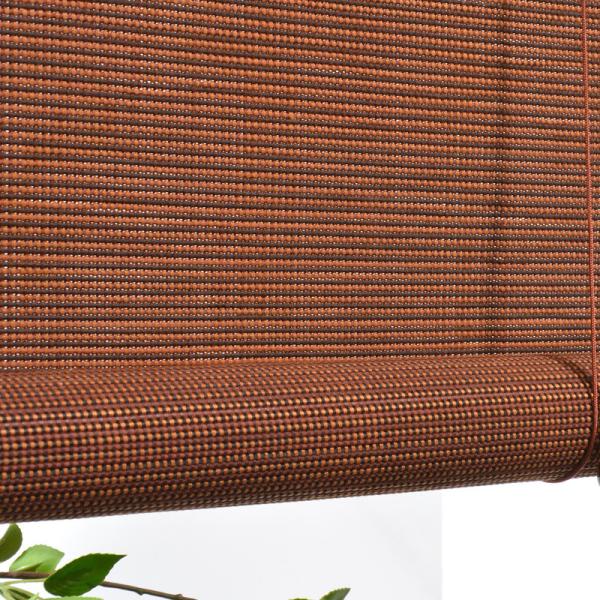 Quality Light Filtering Handmade Bamboo Roll Up Shades Windows Bamboo Roller Curtain Protecting Privacy for sale