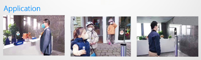 60cm Children Face Recognition Stand Display Racks With Metal Structures