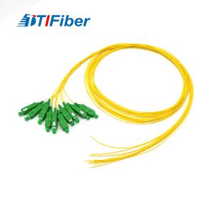 Buy cheap SC APC UPC SM G.652D / G.657A2 0.9mm Fiber Optic Pigtail 1 - 12 Core product