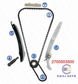 Timing chain kit for BENZ C200 C300 E200 A180 B180 A260 CLA180 CLS GLA200 GLA260