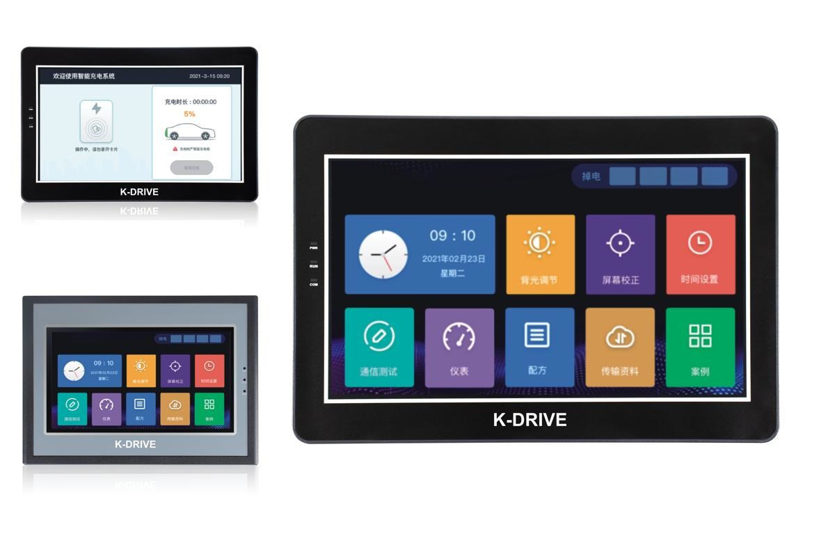 TFT UART HMI Touch Screen Display 7 Inch 800x480 PLC Control
