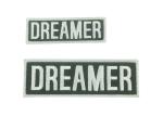Iron On Square Single Custom Embroidered Patches Washable And Durable