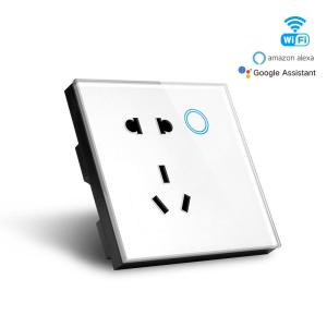 Buy cheap EU Smart Plug Socket With Google Home Metering Overload Protection product