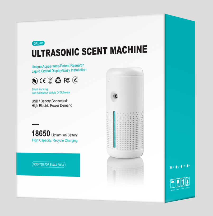 Noiseless Ultrasonic Scent Machine , Silent Essential Oil Diffuser PP Material