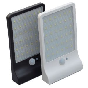 Solar LED Wall Light 3.8W with PIR Motion Sensor Day Light Sensor IP65