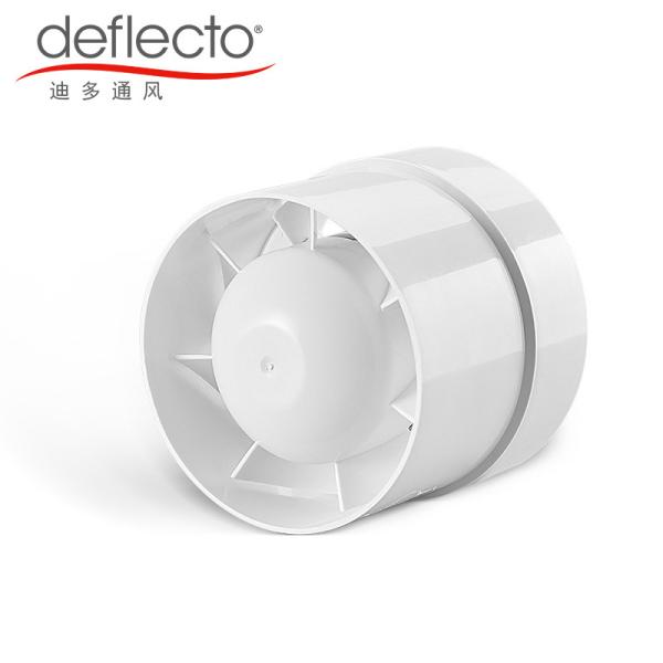 Inline Ventilation Fan Pipeline Blower , 4 Inch 5 Inch 6 Inch Inline Exhaust Fan