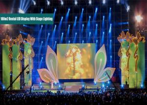China Exhibition P10 Curtain LED Display Rental Flexible LED Curtain Display Energy Saving on sale