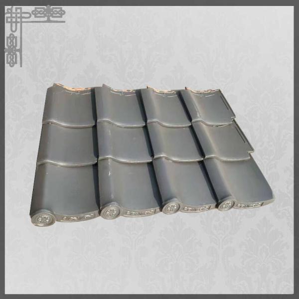 Asian Style Ceramic Japanese Roof Tiles Temple 310mm Traditional