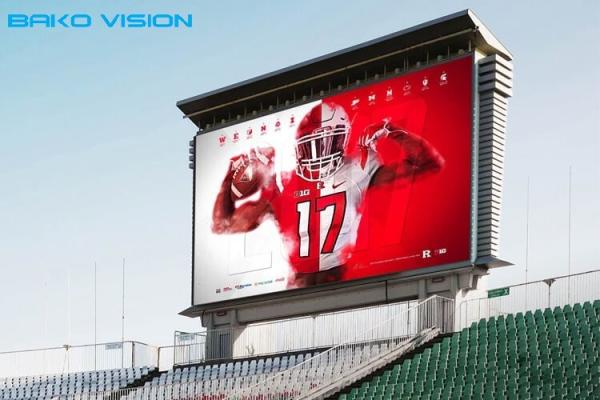 Quality Outdoor Advertising Led Display Screen P10 OHH Fixed Scoreboard for sale