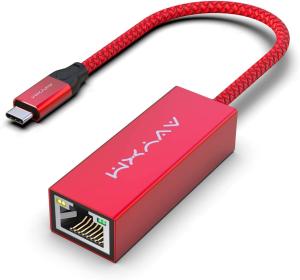 Buy cheap 100M USB C Ethernet Adapter Type C To RJ45 802.11n 5G Compatible With MacBook Pro 2019 product