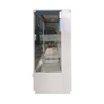 Open Air Multideck Display Fridge Drink Display Cooler With Glass End Panels