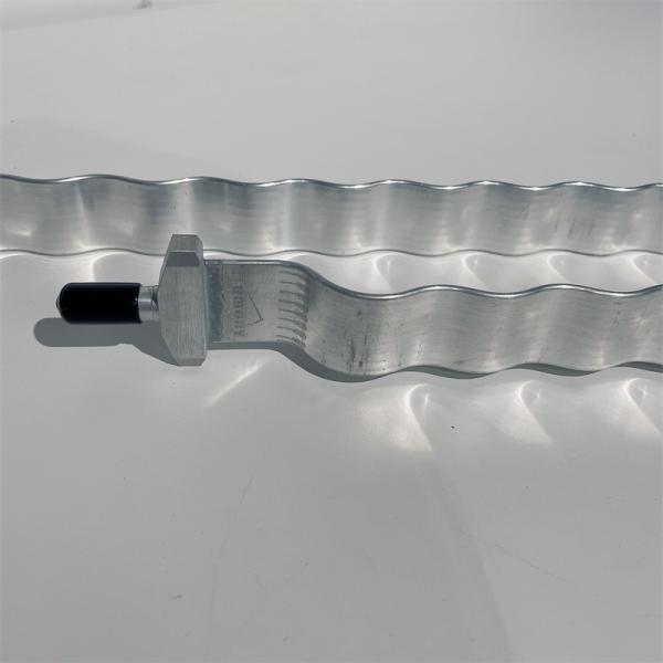 Customized Height Bending Extruded Aluminum Cooling Tube For 21700 Battery