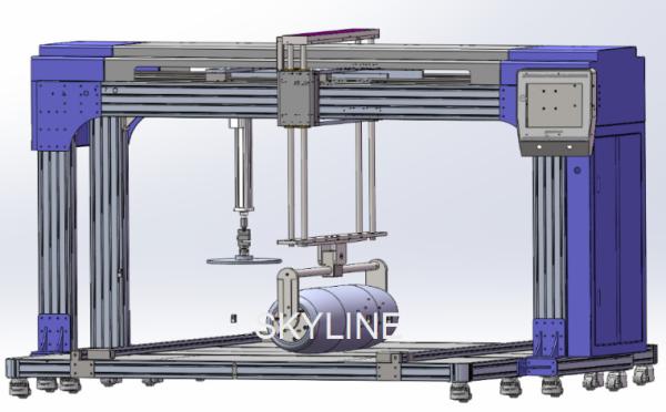 EN 1957 Mattress Integrated Testing Machine Roller Durability Test Machine