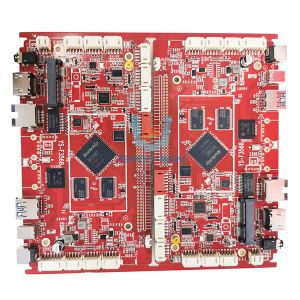 SMT DIP Pcb Printed Circuit Board 6 Layers Commercial Display