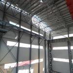 Customizable Steel Structure Workshop with Glass Wool Panels