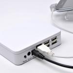 COMER Open merchandising security control system,acrylic display stand holder