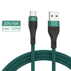 66W USB-C Cable for Android Max 120W Fast Charging Type-C Data Cable USB4 Connector