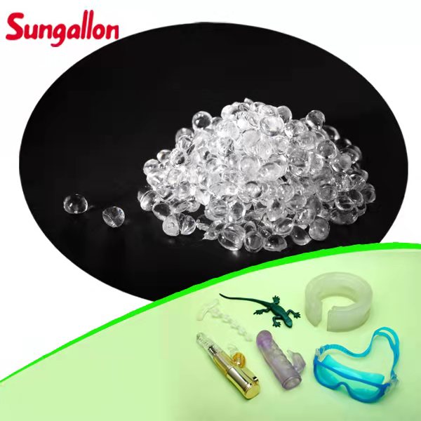 30A Hardness TPR Plastic Material Transparence Medical TPR Material Sungallon GP100-3001