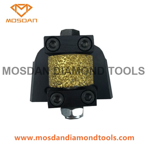 Lavina Fast Change Brazed Vacuum Bush Hammer Marble