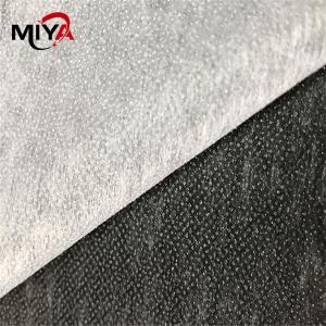 Buy cheap PES Double Dot Elastic Non Noven Knitted Interlining product