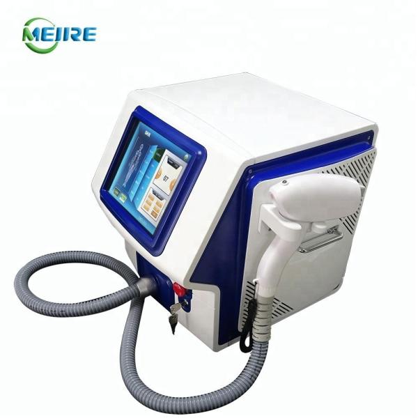 Quality Portatil Long Pulse Laser Hair Removal Equipment Direct Coupling for sale