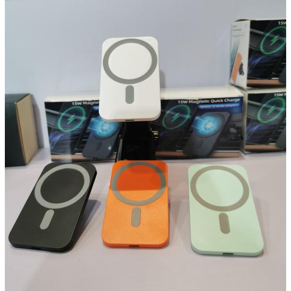 Ce Abs 15w Magnetic Wireless Car Charger Type C