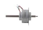 Permanent Magnet Linear Stepper Motor 36mm 2 Phase Custom Through Shaft