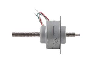 Permanent Magnet Linear Stepper Motor 36mm 2 Phase Custom Through Shaft