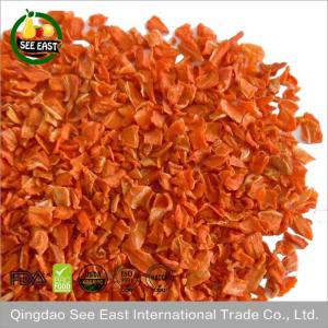 China EU standard ISO certified Dried Carrot Flakes AD carrot granule on sale