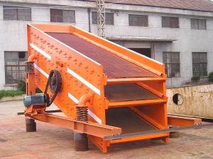 Buy cheap Exact Sieving Rate Linear Vibrating Screen Stable Structure Higher Output product