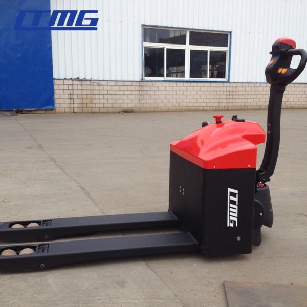 Quality Convenient 500kg Electric Pallet Forklift , Self - Loading Pallet Lifting Equipment for sale